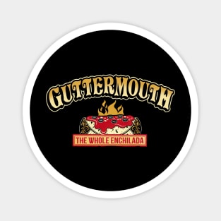 Guttermouth The Whole Enchilada Spicy Food Logo Retro Style Magnet
